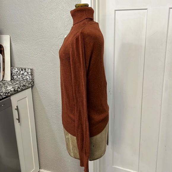 MNG MANGO COLLECTION BROWN TURTLE NECK SMALL - Picture 8 of 16